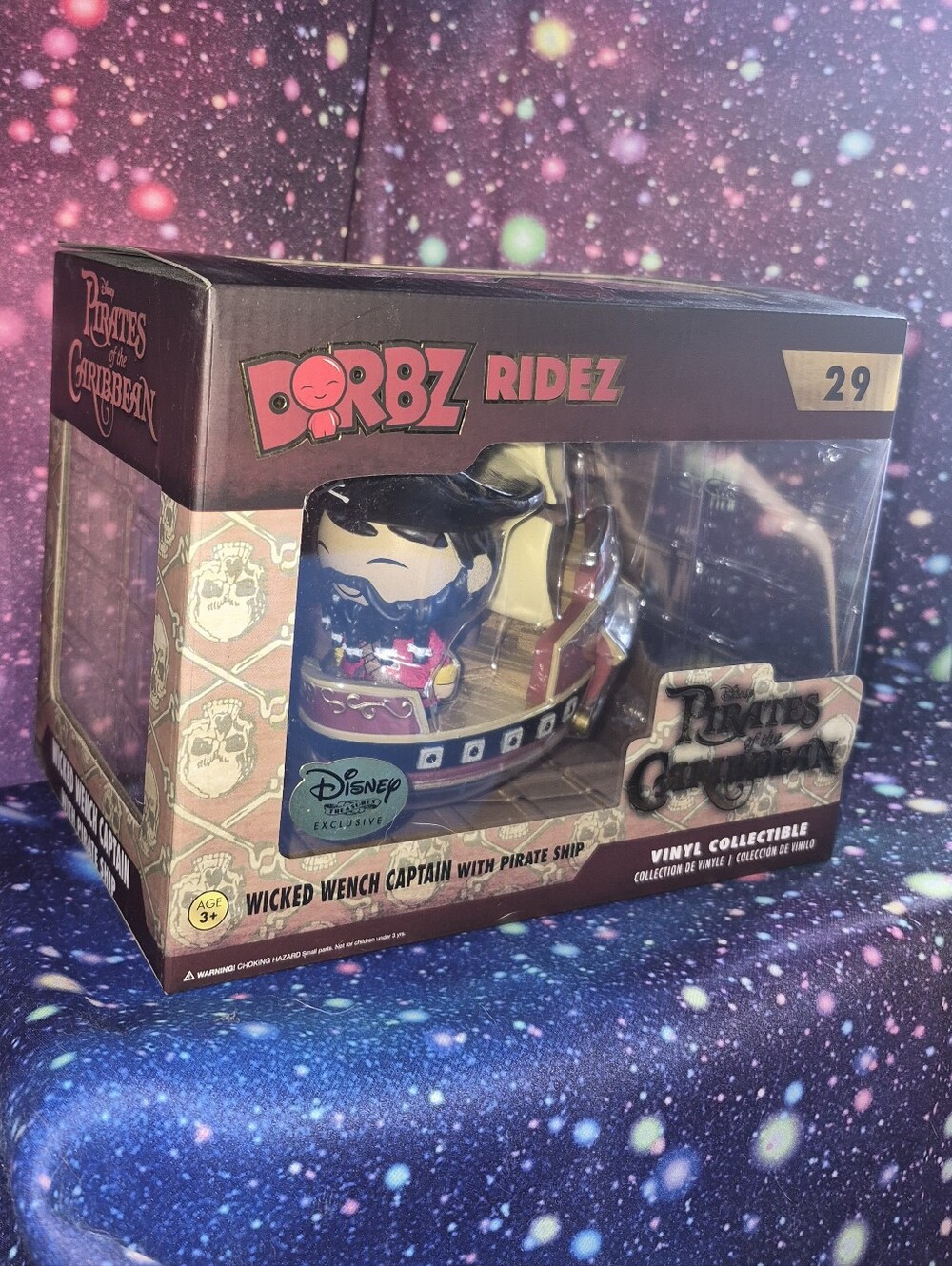 Funko Dorbz Ridez Disney Pirates Wicked Wench Captain #29 NRFB Clean